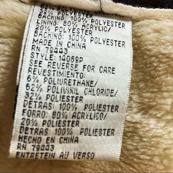 Vintage faux Sherpa coat - Picture 8 of 8